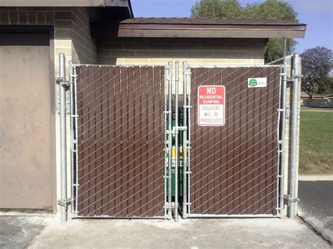 trash enclosures and gates